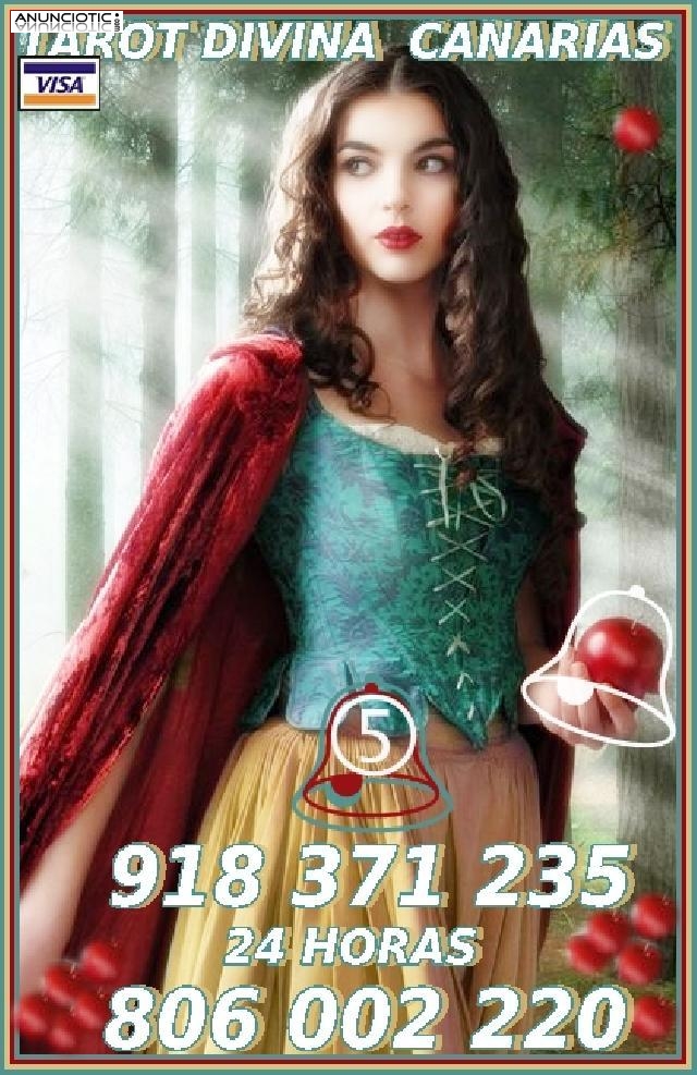 Oferta Tarot Visa Melisa  928 079 062 desde 5� 15mtos, las 24 horas a su di