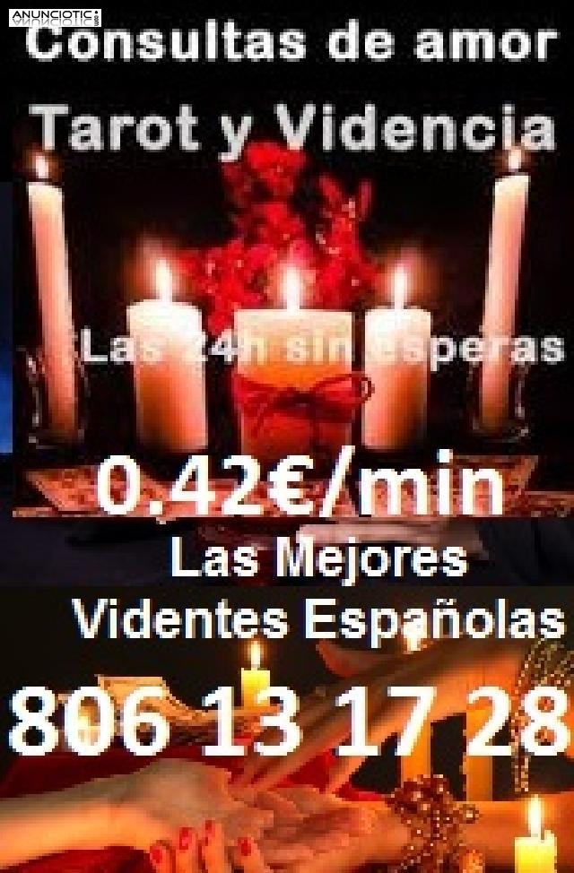   Tarot Rosario 806 13 17 28 Sincero y Econ&oacute;mico 0. 42 �/min