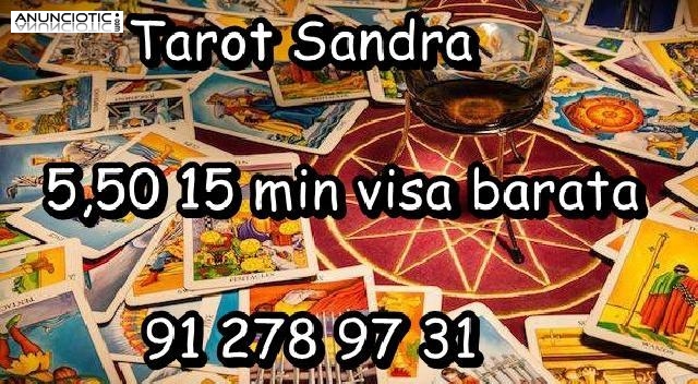 Tarot evolutivo de sandra con visa 5,50� x 15 min 912789731