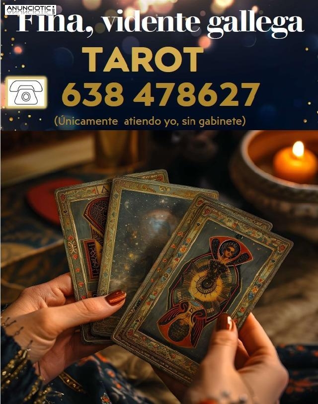  VIDENTE GALLEGA. TAROT VIDENCIA  AYUDA ABRECAMINOS  RITUALES 