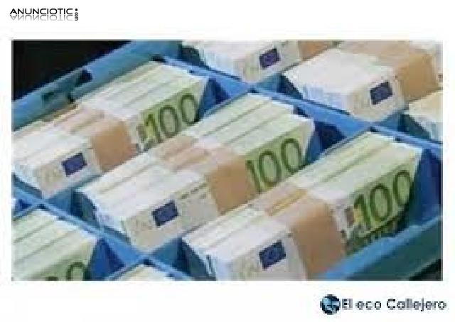 Pr&eacute;stamo oferta de dinero a las personas