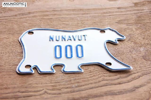 Matr&iacute;cula Canadiense.