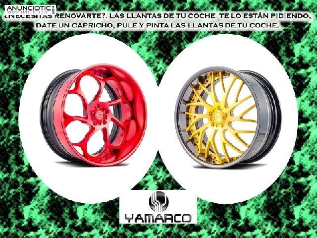 Reparaci&oacute;n en llantas yamarco