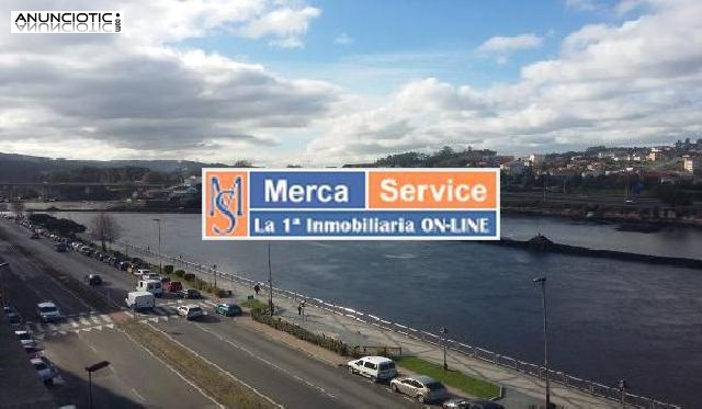 &aacute;tico con terraza en la r&iacute;a