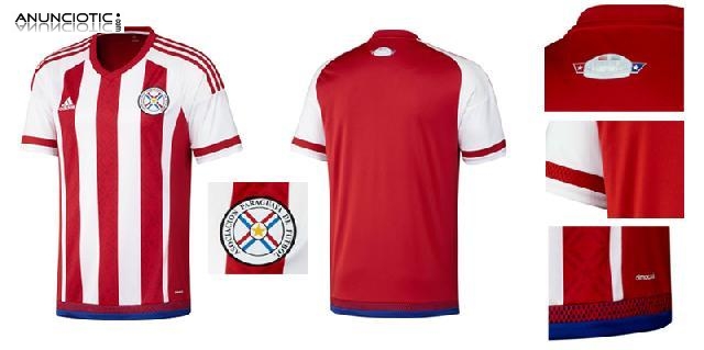 Nuevo Camiseta Paraguay 2015 2016 Primera baratas