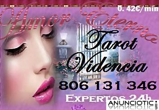  TAROT&VIDENCIA AMOR 806 131 346  SOLO 0. 42 �/min