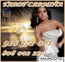   tarot visa Carmi&ntilde;a 5� 10mtos 918 371 061 on line. Barato 806 002 220 por s&oacute;lo 0,42 ctm m