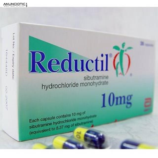 Reductil Asign&oacute; 15mg Sibutramine 30