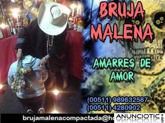 Amarres de parejas - &uacute;nica bruja pactada con Satan&aacute;s Bruja Malena.