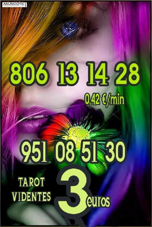 Solo 3 euros tarot y videntes 806 desde 0.42�/min**
