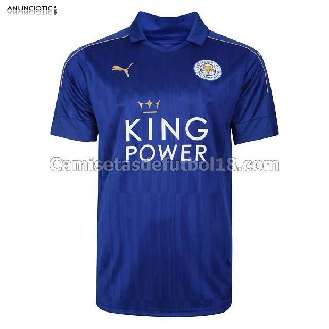 nueva primera equipaci&oacute;n leicester city 2016-2017