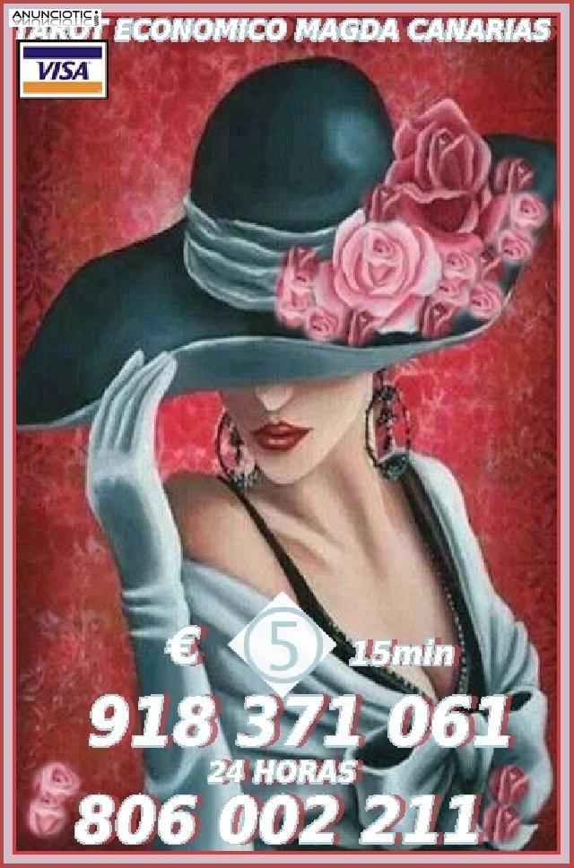 Oferta Tarot Visa Magda  918 371 061 desde 5� 15 mtos, las 24 horas a su di