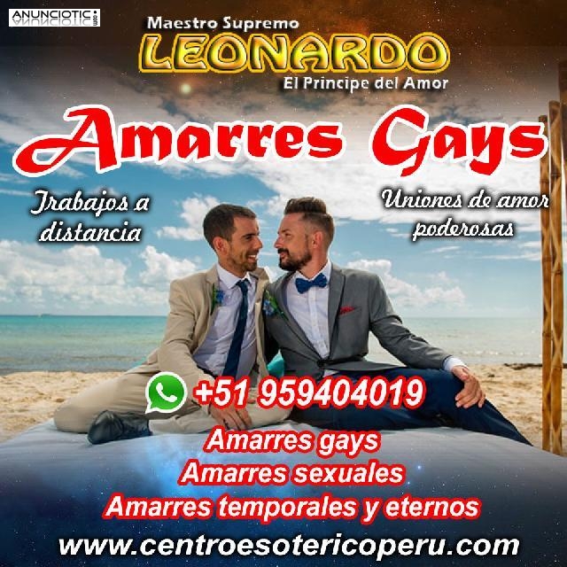 SOLICITA TU AMARRE GAY HOY MISMO
