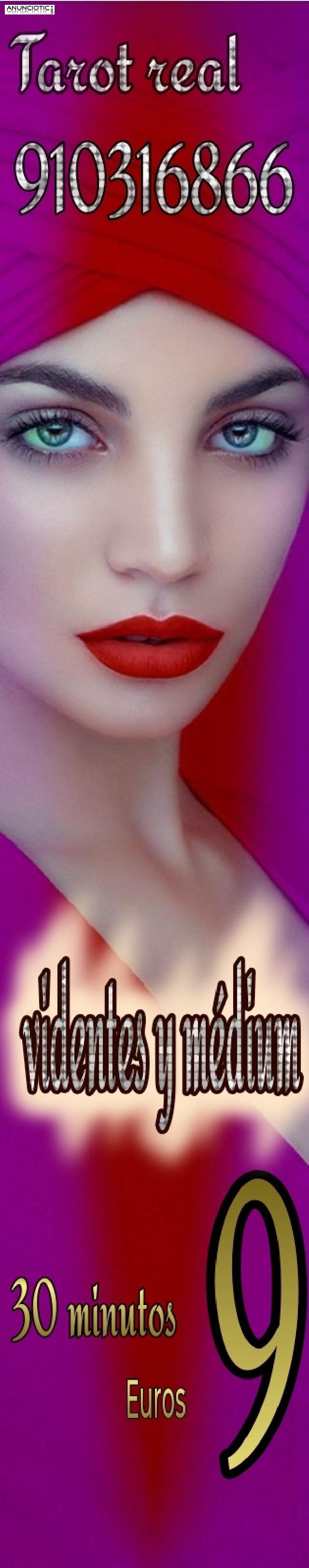 Tarot y videntes espa&ntilde;olas 30 minutos 9 euros 