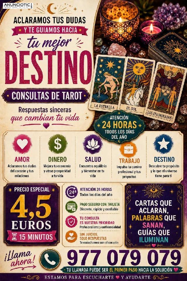 VIDENTE MEDIUM TAROT 9� 30min .