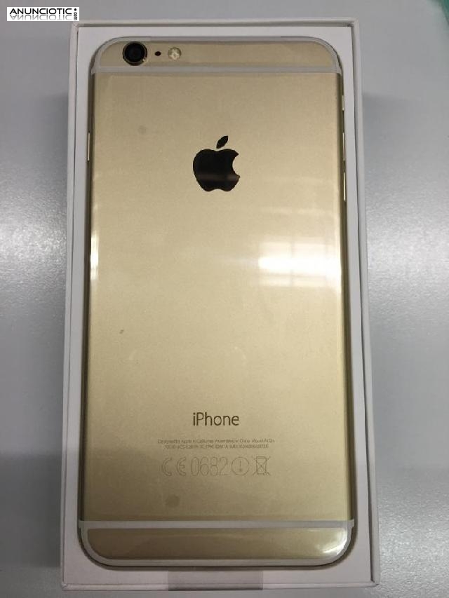 aut&eacute;ntica Apple Iphone 6 plus 128gb desbloqueada