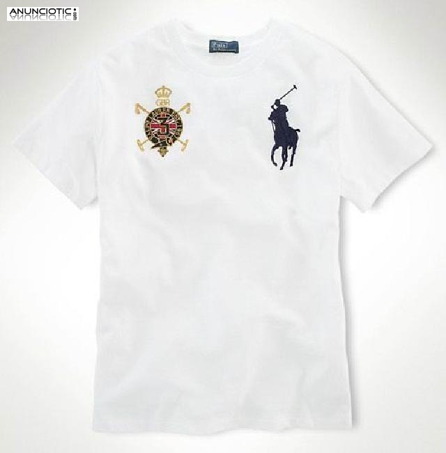 s&oacute;lo � 16 para Hollister.Franklin Marshall.Lacoste.polo t-shirt