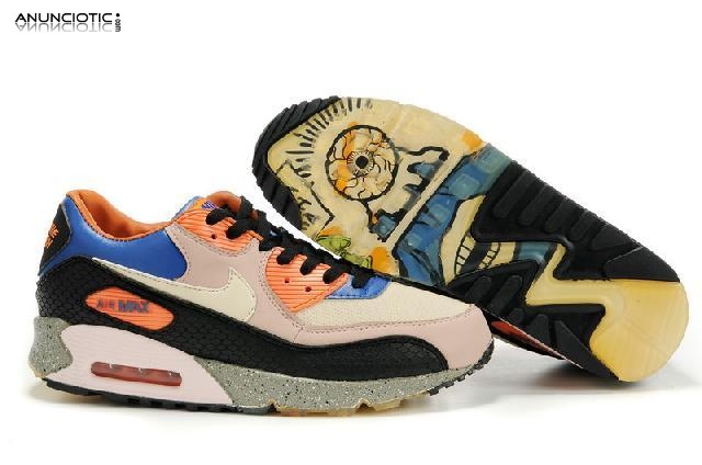 s&oacute;lo � 35 para nike airmax90+87.2013.2014.2015.los zapatos