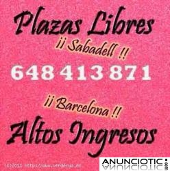 CASA DE RELAX EN SABADELL (BARCELONA) SELECCIONA   SE&Ntilde;ORITAS  ENTRE 18-35 A&Ntilde;OS