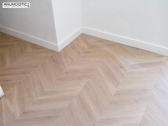 montadores de suelos de maderas