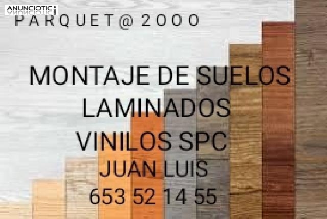 suelos de maderas laminados VINILOS PARQUETISTA