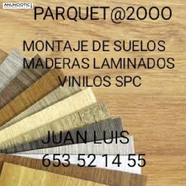 suelos de maderas laminados VINILOS PARQUETISTA