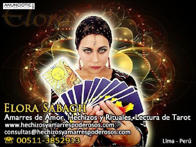 VIDENTE Y TAROTISTA ELORA SABAGH 00511-3852913 