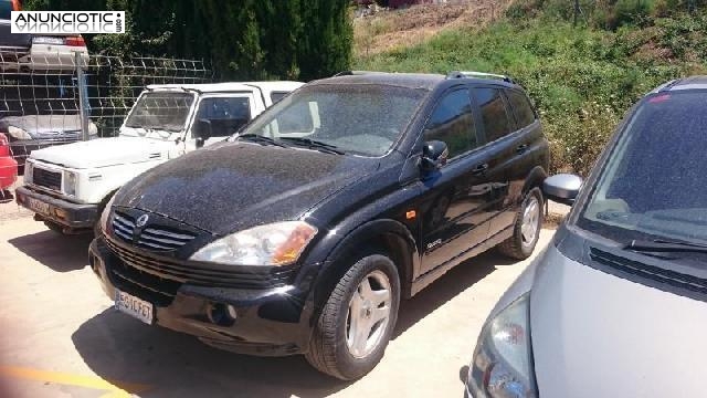 Ssangyong kyron 4wd para desguace completo