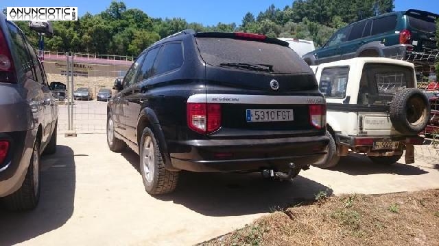 Ssangyong kyron 4wd para desguace completo