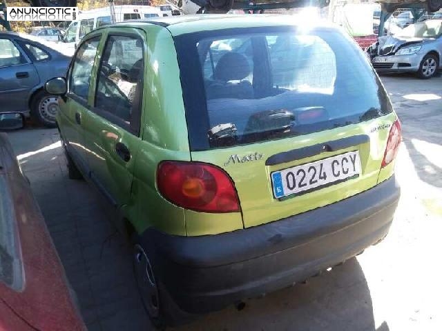 Daewoo matiz para despiece a&ntilde;o 2002