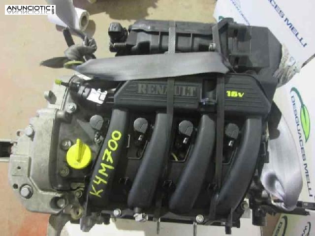 Motor completo k4m700 de megane