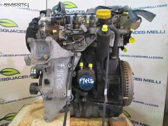 Motor completo f9q750 de renault de l...