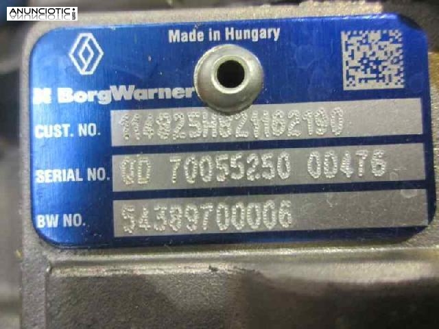 Motor completo 1239404 tipo k9k636. 