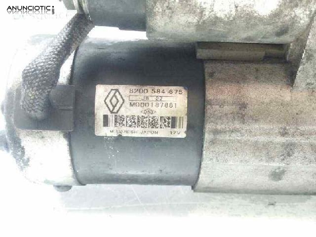Motor arranque de renault megane k9k732 