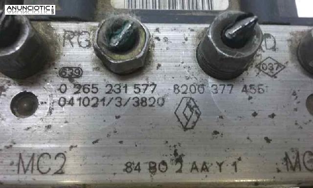 Abs 3689396 0265231577 renault megane ii