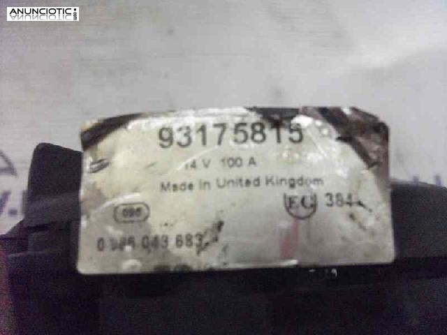 258160 alternador opel vectra a 2.0