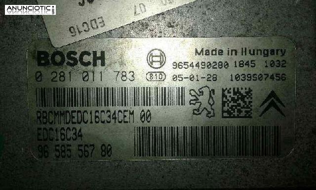 Centralita de peugeot-360603 