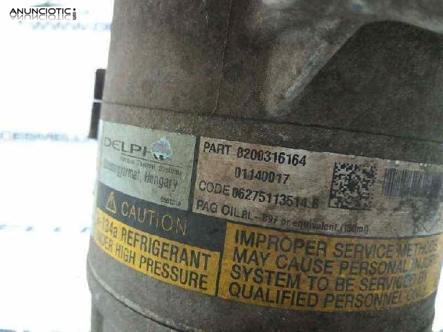 2003424 compresor renault scenic ii