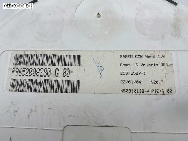 2796824 cuadro citroen c3 1.1 magic