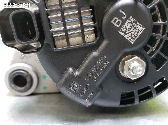 Alternador 3968393 13502583 opel