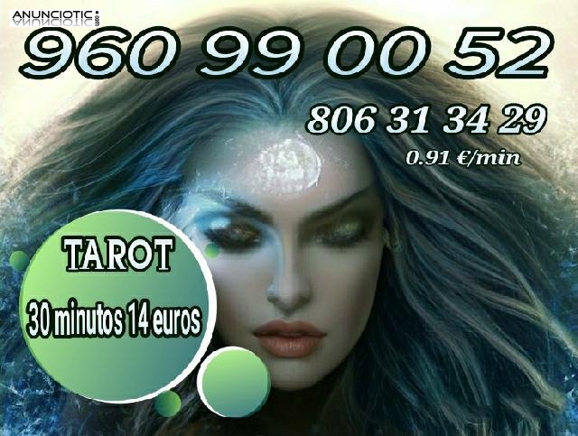 Tarotistas profesionales 30 minutos 14 eurs. 
