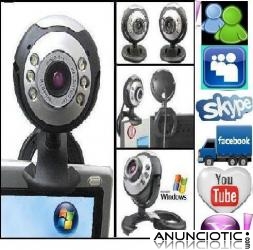 Cámara web(HD)Nueva Webcam USB de la PC - Micrófono incorporado