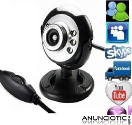 C&aacute;mara web(HD)Nueva Webcam USB de la PC - Micr&oacute;fono incorporado