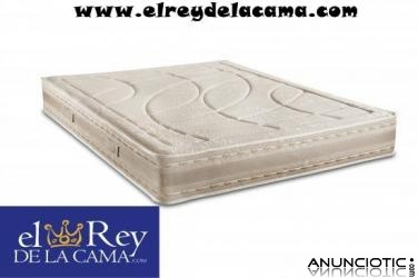 Colch&oacute;n visco+somier fijo con patas de REGALO.