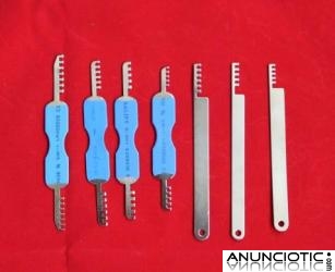 Ganz&uacute;as de todo tipo utilizadas para la apertura de cerraduras
