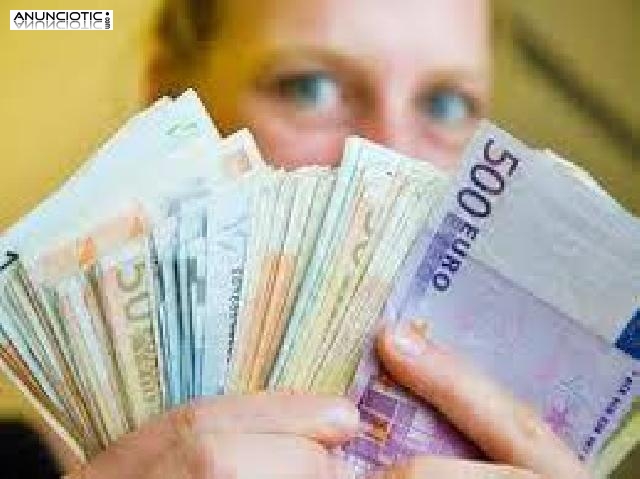   oferta de pr&eacute;stamo de dinero en 72 horas 