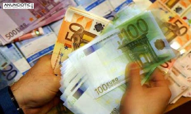 Oferta de pr&eacute;stamo confiable de dinero entre particular,  