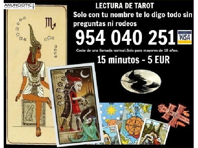vidente por tel&eacute;fono 0,42� c&eacute;ntimos minuto , visa 15 minutos/5�