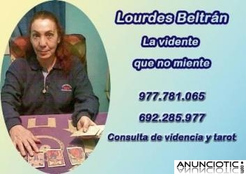 Videncia con Lourdes 977.781.065.  1 hora por 35 euros