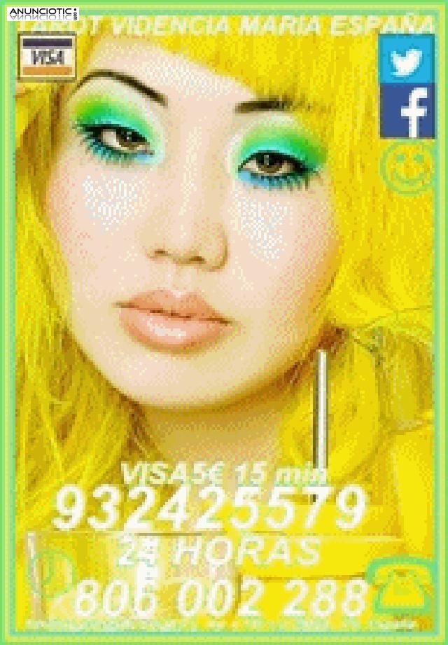 Tarot 806 002  110 maria por s&oacute;lo 0,42 cm min. Las 24 horas del d&iacute;a.